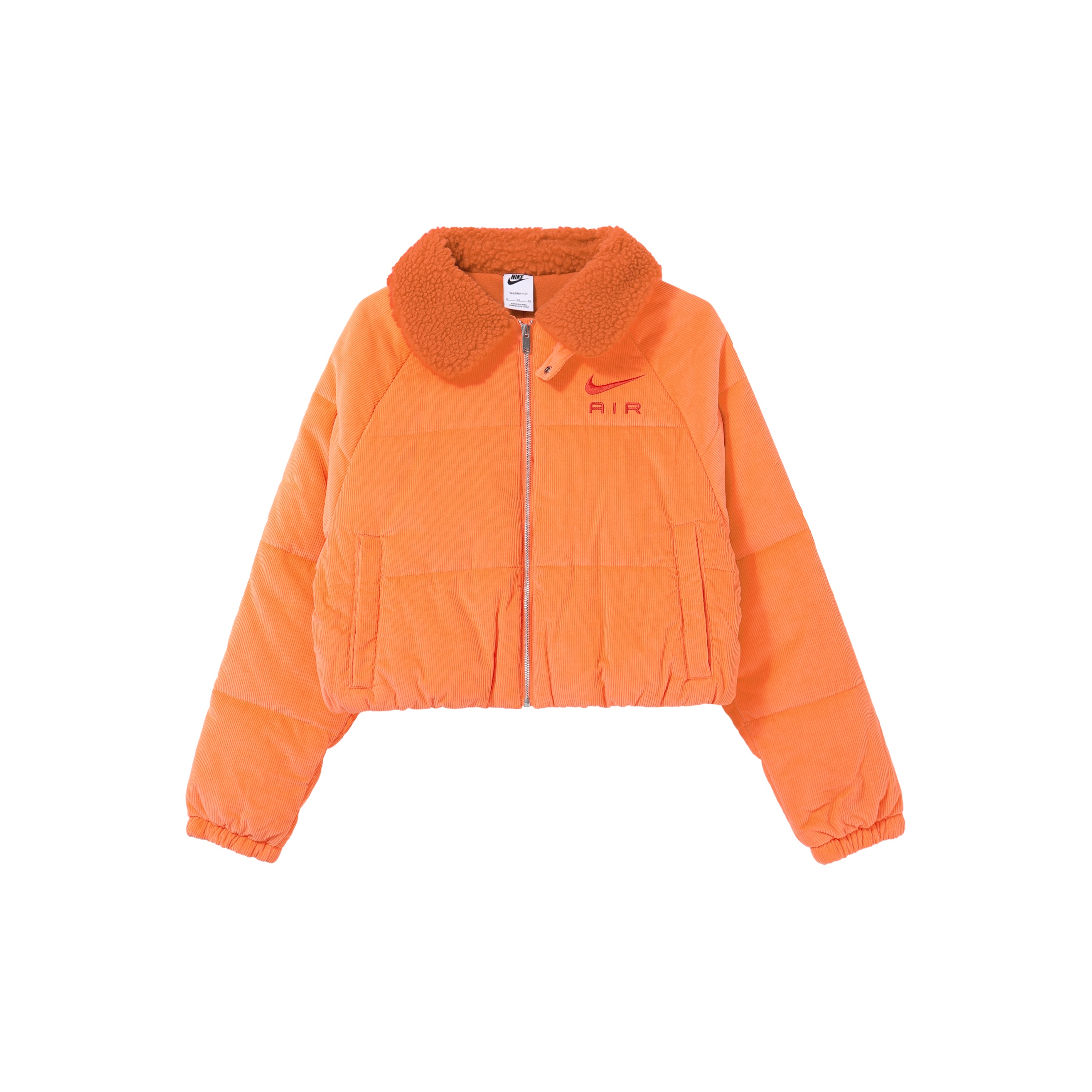 Nike orange jacket women's best sale