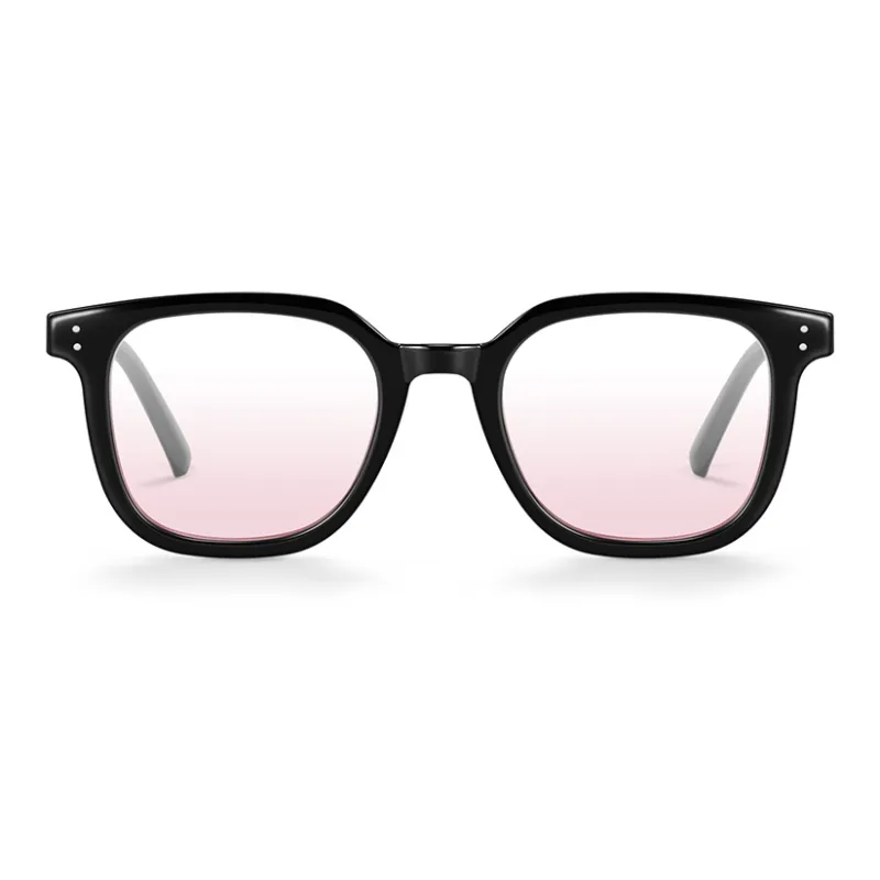 MUYKUY Square Ink Lenses Unisex-2
