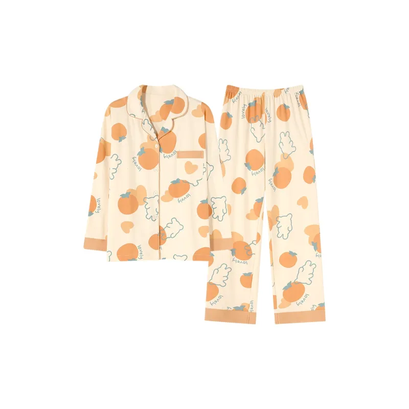 Follow The United States Pajama Set Women's Apricot-0