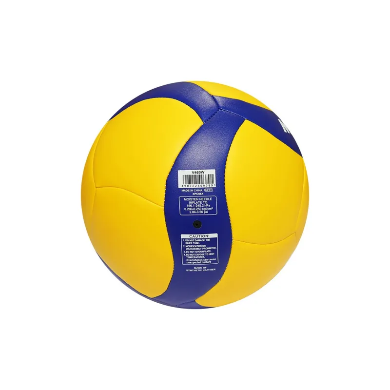MIKASA TPU Ball Size 4 Volleyball Unisex Yellow Blue-2