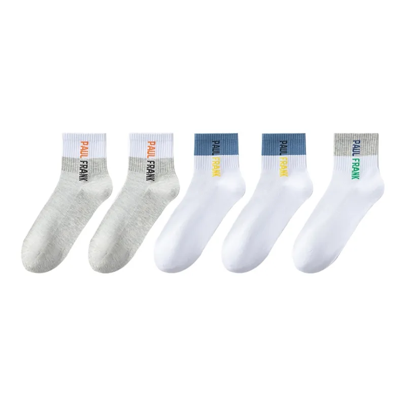 PAUL FRANK Mid Calf Socks Men's 5 Pack-9
