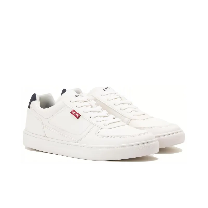 Levi’s Cushioning Wear-Resistant Low-Top Skateboard Shoes Men's White-2