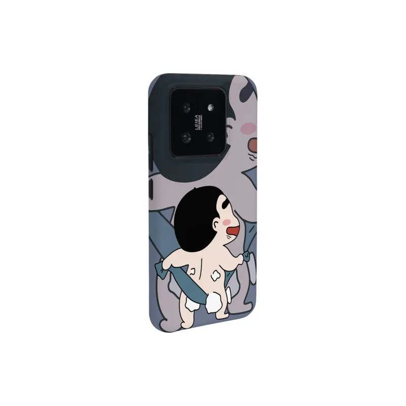 Keshami PC Material Fully Enclosed Impact Resistant Matte Scrubber Aixin Phone Cases Suitable For Xiaomi 14/14pro-4