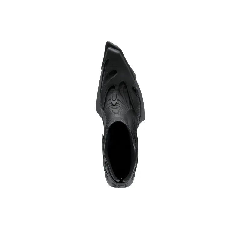 Scry Casual Shoes Unisex High Top Black-5