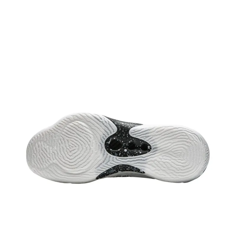 BILLIONAIRE BOYS CLUB x LiNing Charming ULTRA Anti Slip Wear Resistant Mid Top Basketball Shoes Men's Black White-4
