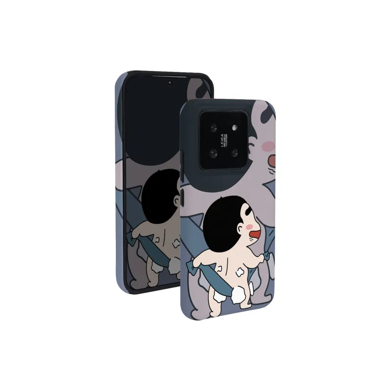 Keshami PC Material Fully Enclosed Impact Resistant Matte Scrubber Aixin Phone Cases Suitable For Xiaomi 14/14pro-2
