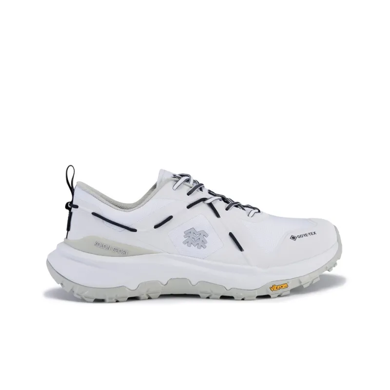 KOLON SPORT Rockridge Outdoor Shoes Men Low Top Smoke Gray AS, Charcoal Gray CI, Forest Green FO-8