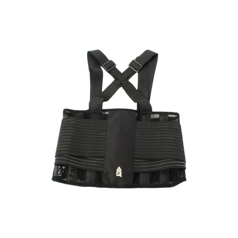 AQ Back Support Braces Protective Black Unisex-0