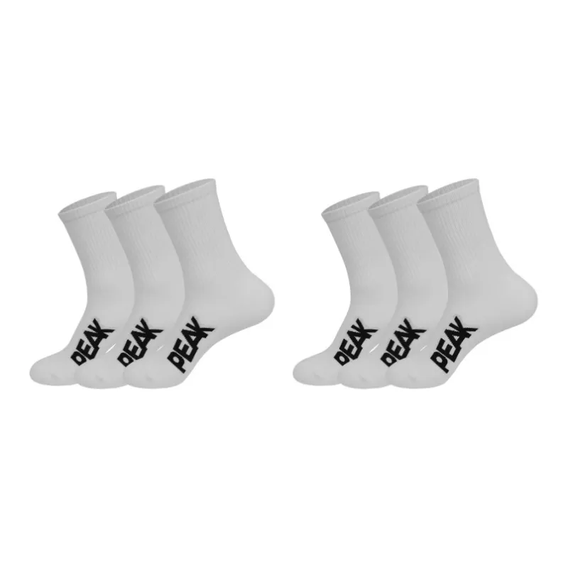 PEAK Basketball Socks Unisex 6 Pack-2