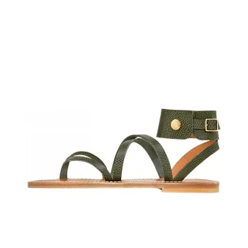 LONGCHAMP Strap Sandals Women's Green