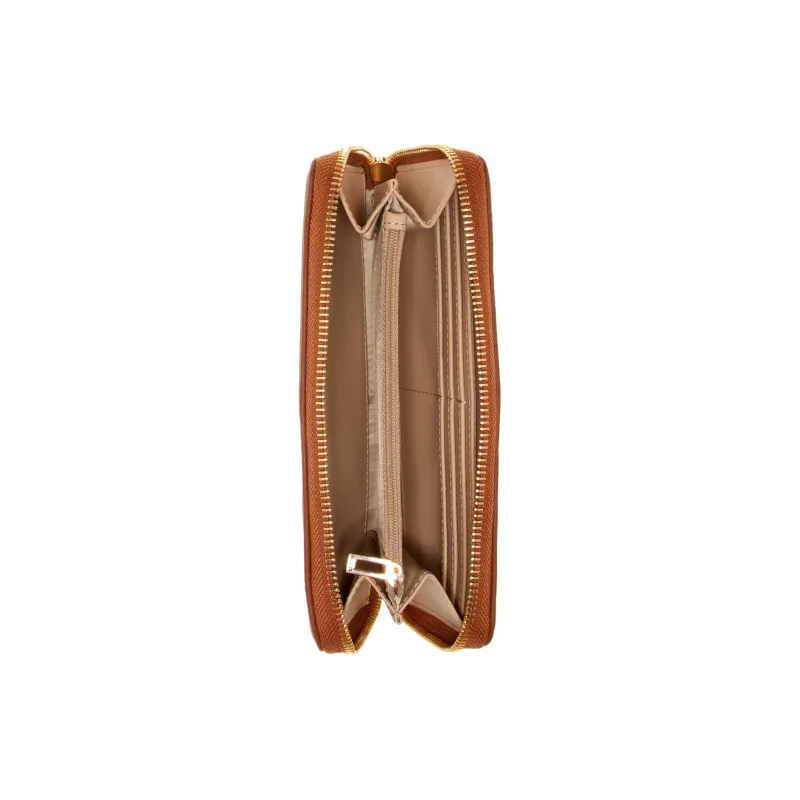 GUESS Artificial Leather Wallet Medium Size Women's Connyk Brandy-2