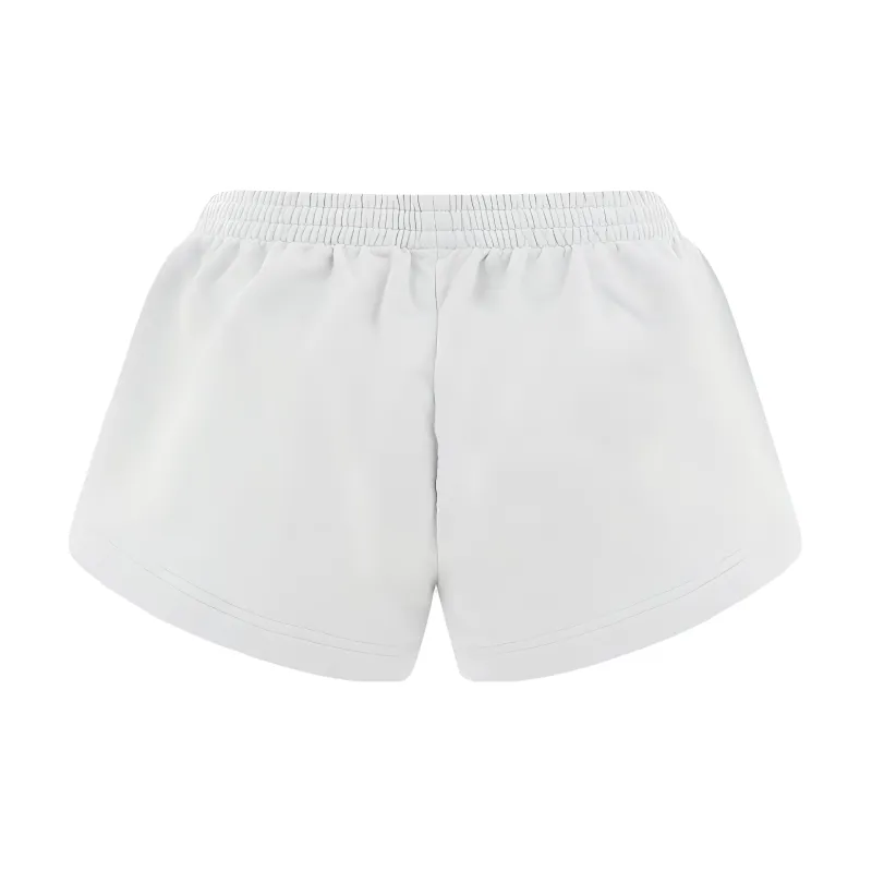 Balenciaga Elastic Waist Drawstring Shorts-3