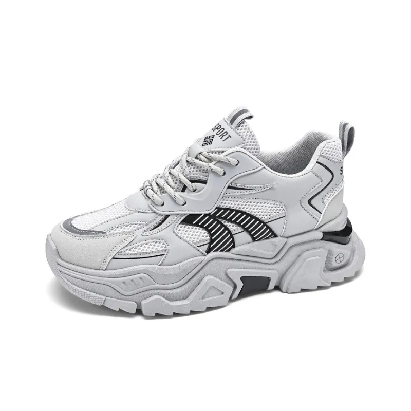 12345 Wear-Resistant Low-Top Chunky Sneakers Men's-5