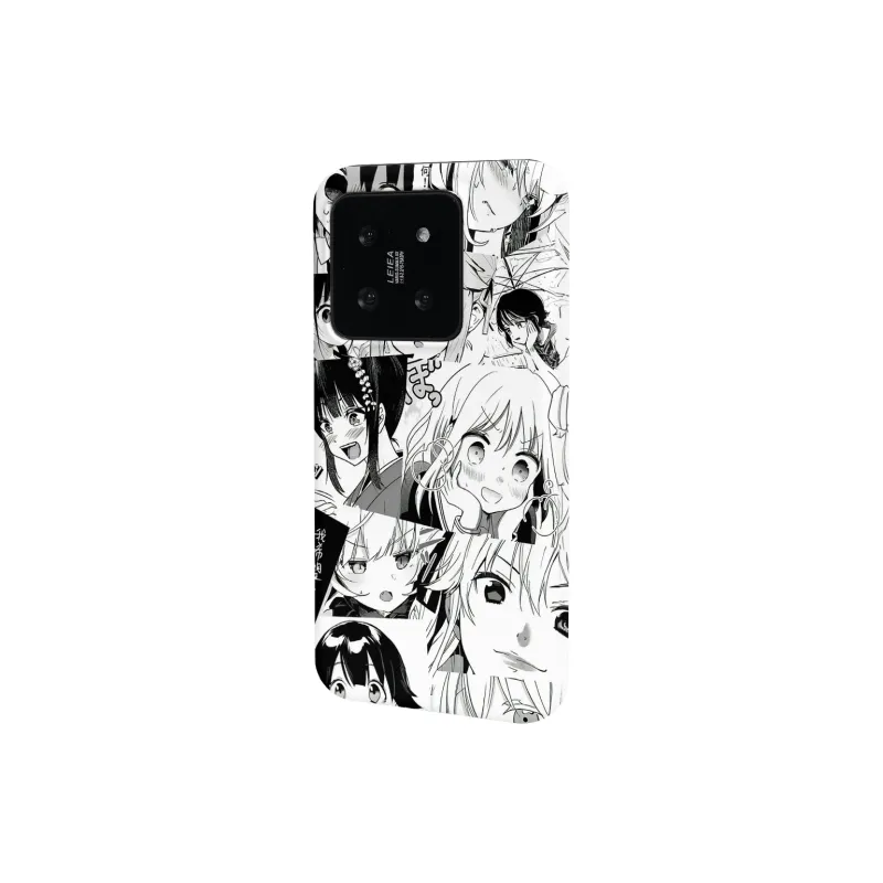 Keshami PC Material Fully Enclosed Impact Resistant Matte Comic Girlish Phone Cases Compatibility  Xiaomi 15 Pro/14 Pro-3