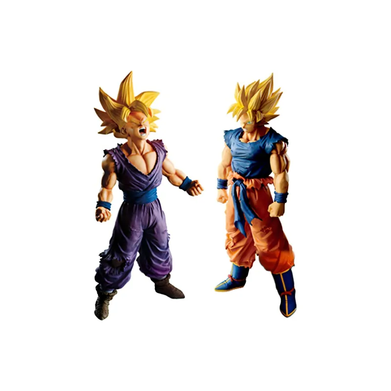 BANDAI Dragonball Limited Ultra Battle Legend Super Saiyan Sun Wukong & Son Gohan Scale Figures-1