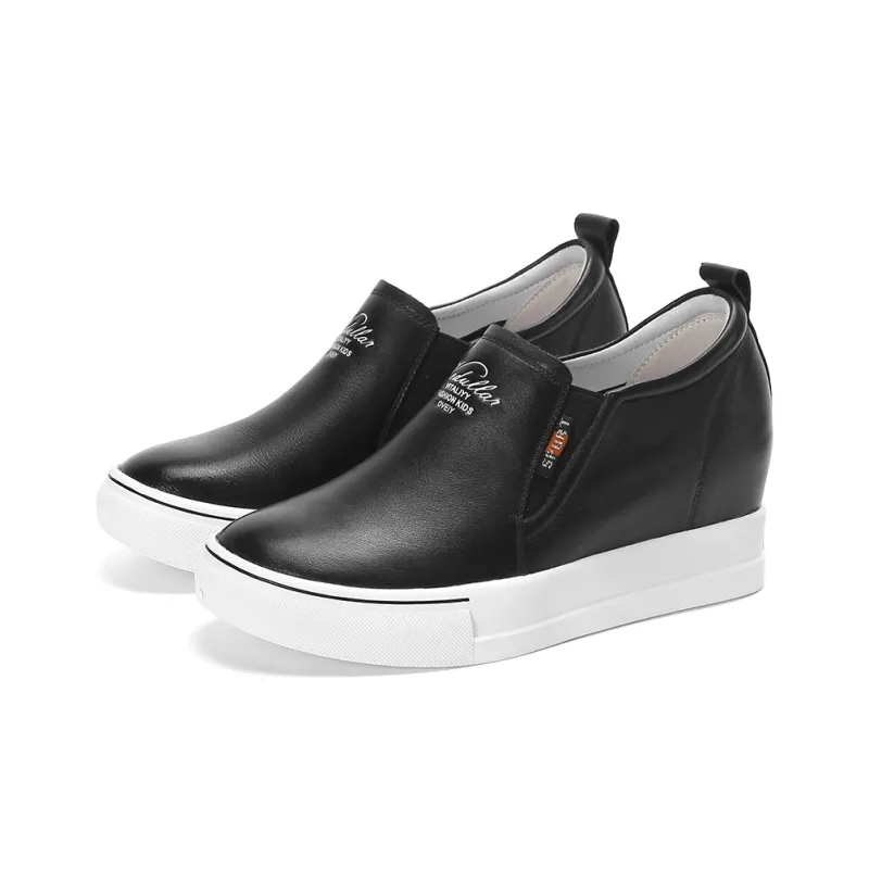 VEDULLAR Wear-Resistant Low-Top Loafers Women's-6