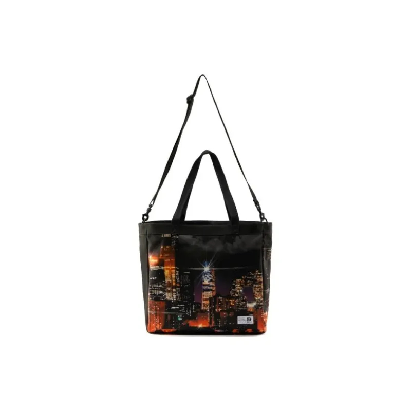 LiNing Cotton Tote Bag, Shopping Bag, Handbag, Shoulder Bag Unisex Digital Printed Pattern Color-5