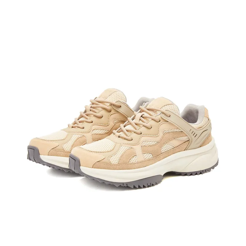 Cabbeen Classic And Versatile Lightweight And Breathable Low Top Chunky Sneakers Men's Camel-1