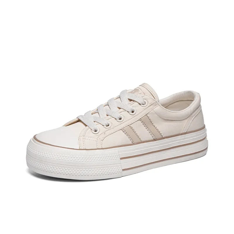 RENBEN Durable Lightweight And Breathable Low-Top Canvas Shoes Women's-7