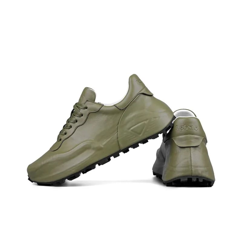 LOHAN·SIR Cushioning Breathable Lightweight Height Increasing Low-Top Chunky Sneakers Men's-2