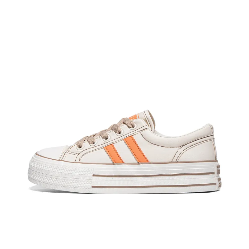RENBEN Durable Lightweight And Breathable Low-Top Canvas Shoes Women's-10