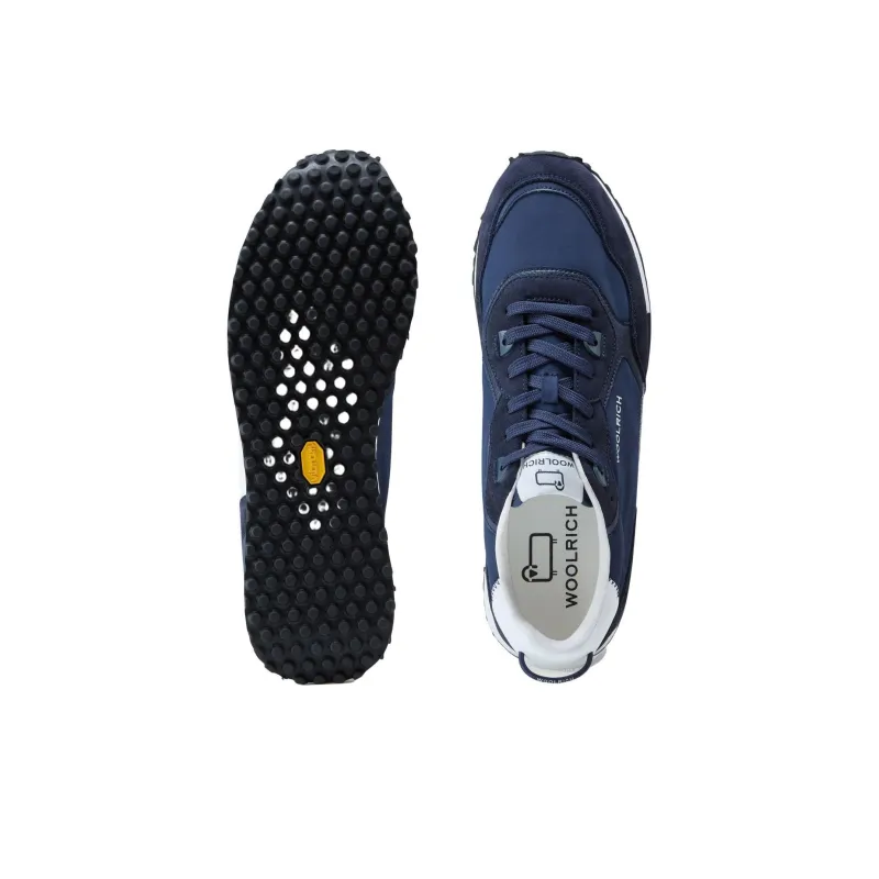 WOOLRICH Retro Panelled Sneakers-4