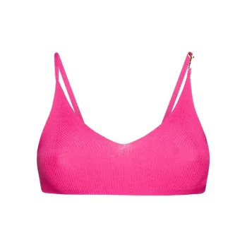Jacquemus Le Bandeau Pralu Knitted Bra