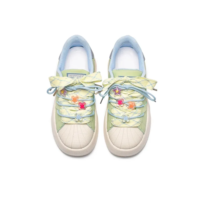 CHERRY&KALIKA Waterproof And Wear resistant Low Top Skateboard Shoes Women's-14