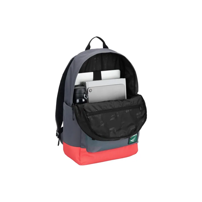 LiNing Polyester Backpack Regular Unisex Gray & Red-3