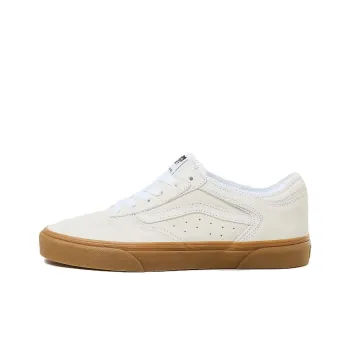 Vans Rowley Wear Resistant Low Top Skateboard Shoes Unisex Ecru