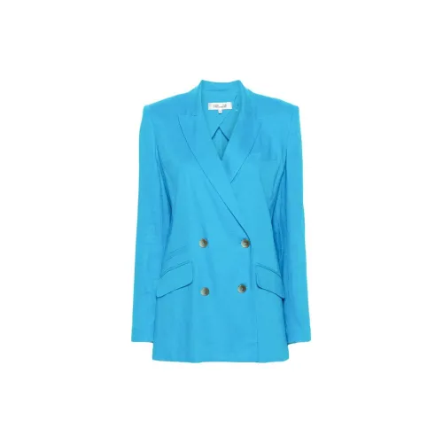 DVF Diane Von Furstenberg Business Suits Women's Sky Cyan Blue