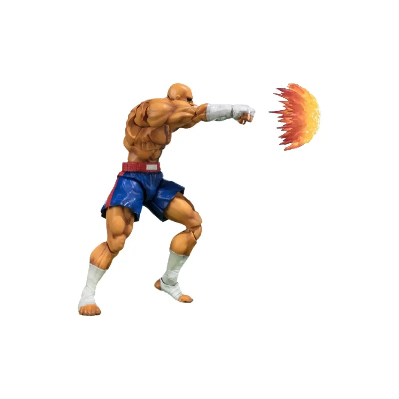 BANDAI Bandai SHF Street Fighter Sagat Vega Scale Figures 17cm-3