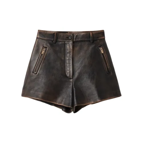 MIU MIU Casual Shorts Women's Brown