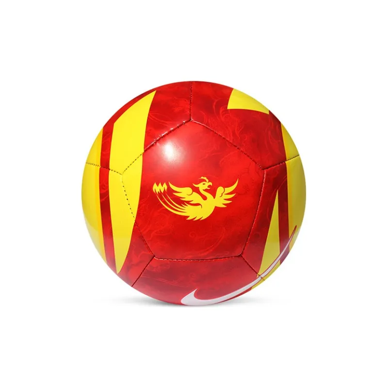 Nike Size 1 Ball Soccer PU Machine Stitched Soccer Ball Unisex Red-4