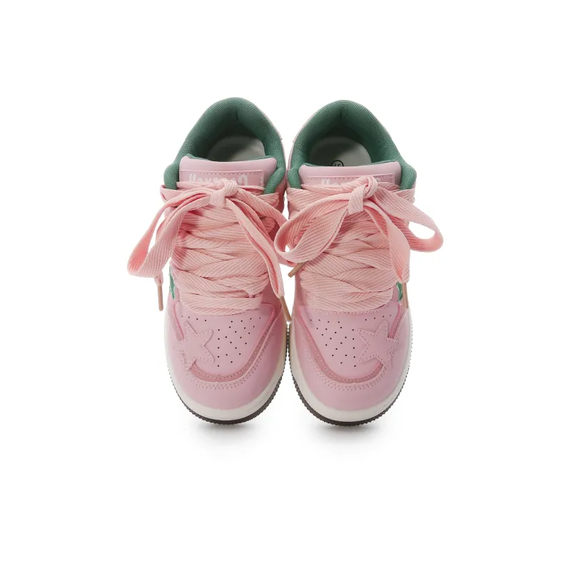 Lovely You Wear-resistant And Lightweight Low-Top Skateboard Shoes Women's-12