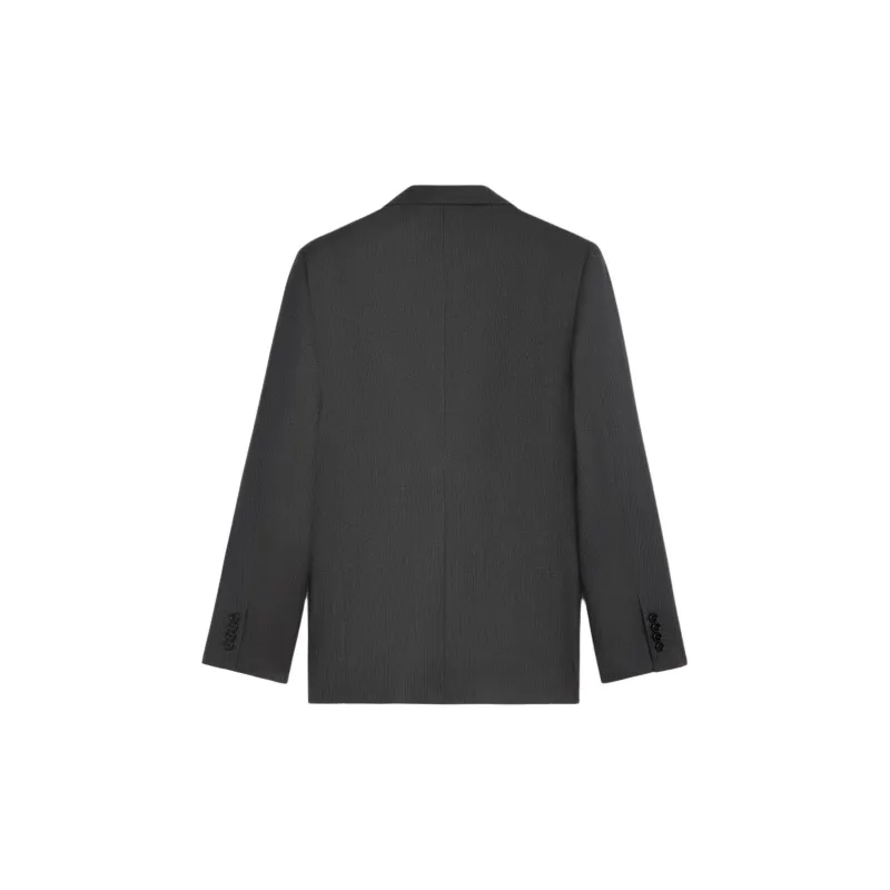 CELINE SS24 Business Suits Coats Men's Anthracite-1