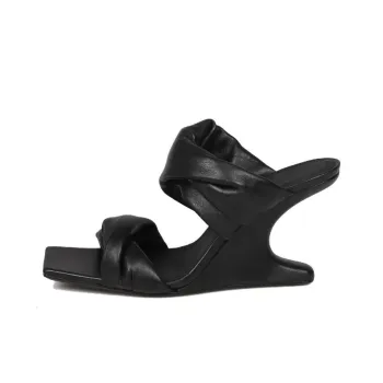 RICK OWENS Cantilever 110mm Mules