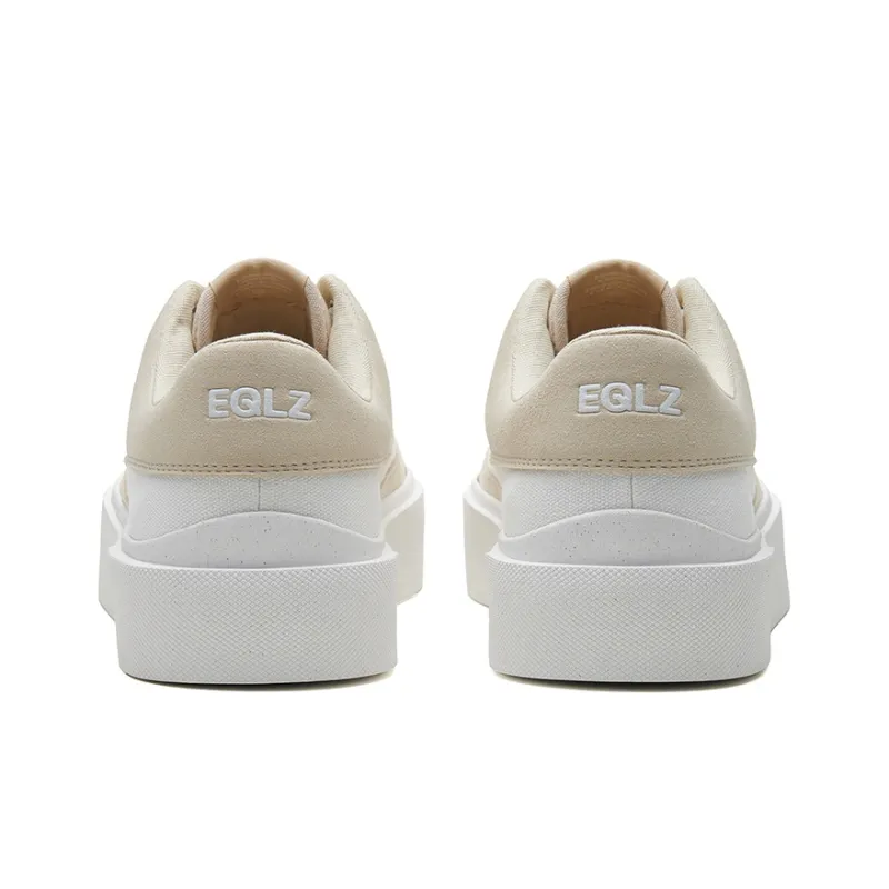 EQLZ EQUALIZER Fault 24Lo Wear resistant And Lightweight Low Top Skateboard Shoes Unisex Desert Gray-5