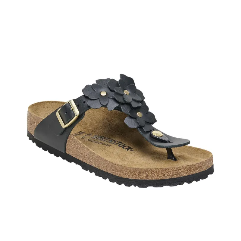 Birkenstock Gizeh Flip Flops Women's Black Regular-1