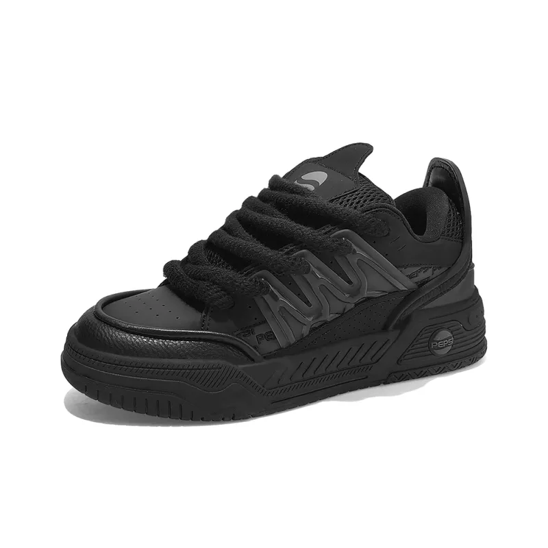 Pepsi Slip-Resistant Cushioning Abrasion-Resistant Low-Top Skateboard Shoes Men's-9