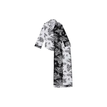 Victoria's Secret Pajama Set Women's Black White