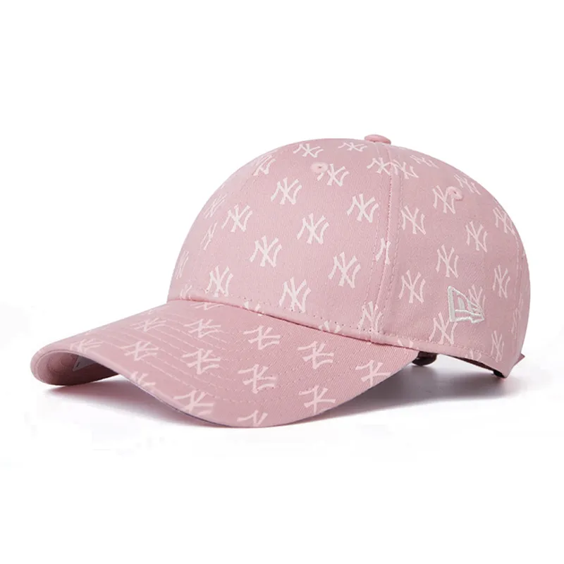 New Era Cotton Baseball Caps Women's Pink-0