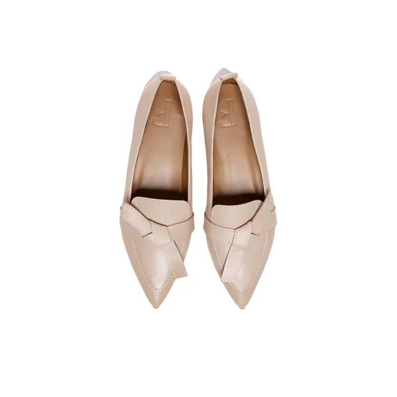 FLATTERED Loafers 1cm Women's Sand-1