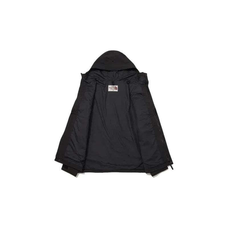 THE NORTH FACE Waterproof And Windproof Windbreaker Coats Unisex Black-2
