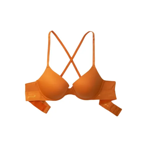 Victoria's Secret PINK 3839 Contour Push-Up Bra Collection For Everyday Wear Bra Women's Sun Orange