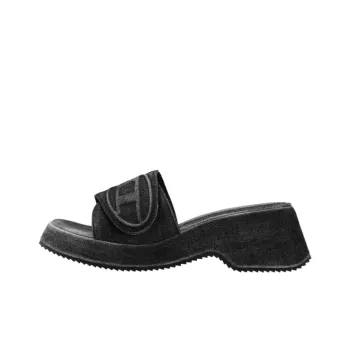 DIESEL Sa Oval D Pf W Denim Sandals