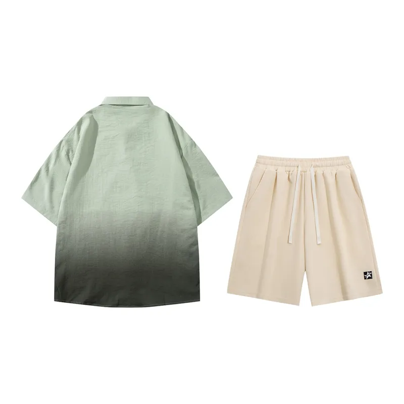 BOBBY ABLEY Shirt Matching Set Unisex-73