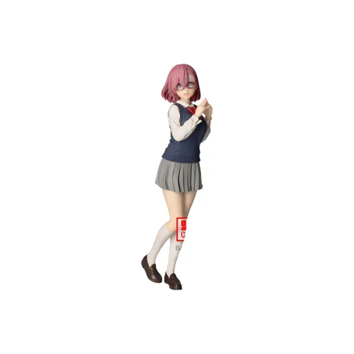 BANPRESTO GLITTER&GLAMOURS 2.5 Dimensional Seduction Atsuko Amanai Uniform July Pre Order Bonus Gifts 22cm