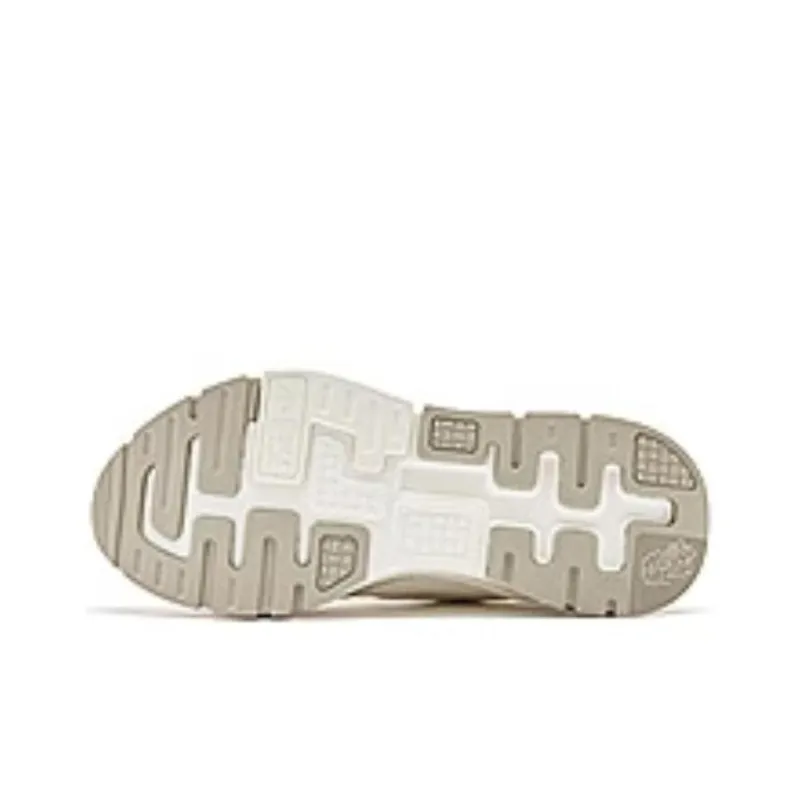 QIAODAN Vertical And Horizontal V Cushioning Wear Resistant Low Top Casual Shoes Women's White Gray-4