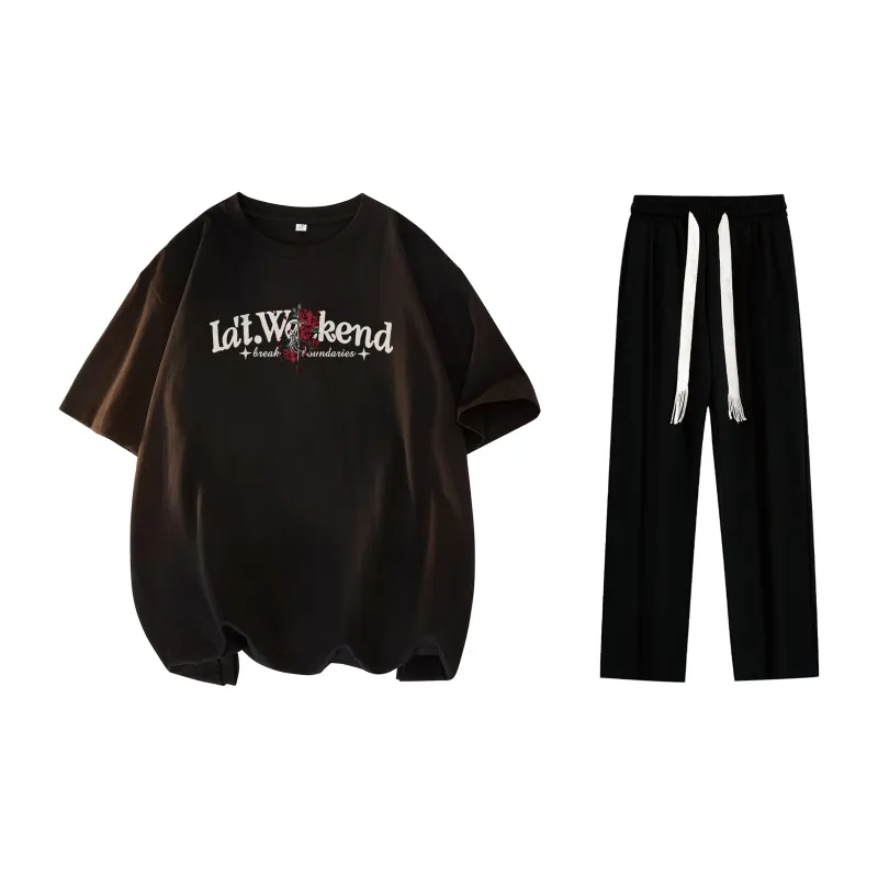 LA'T.WEEKEND Casual Sportswear Unisex-1